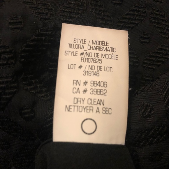 NEW Theory Tillora Textured Black Dress Size 0 - Picture 6 of 8